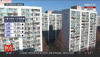 Video herunterladen: 2년 전으로 돌아간 서울 아파트…새해 규제지역 풀리나