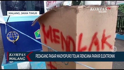 Pedagang Pasar Madyopuro Tolak Rencana Penerapan Parkir Elektronik