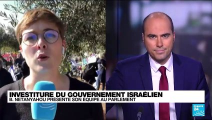 Israël : des manifestations près de la Knesset après l'investiture du gouvernement d'extrême droite