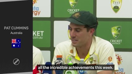 Tải video: Crushing win over South Africa 'up there with the best' - Cummins