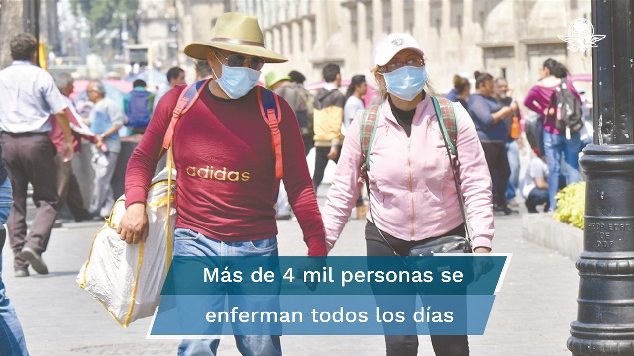 No te confíes: Diciembre, con 60% más contagios de Covid que mayo