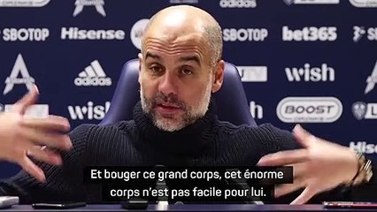 17e j. - Guardiola : “Haaland n’est pas à son meilleur niveau mais les chiffres sont incroyables”