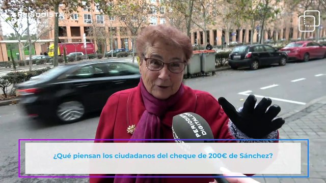 Los ciudadanos hablan del cheque de 200€ de Sánchez: “¡Es una tontería! ¡No sirve para nada! ¡Populismo! ¡Nos está tomando el pelo! ¿No se da cuenta la gente?”