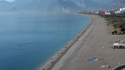 Antalya’da yılın son deniz keyfi