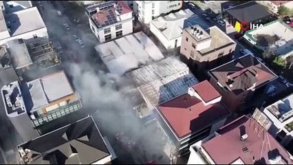 Ümraniye’de, geri dönüşüm tesisinde patlama