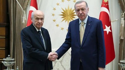 Download Video: Beştepe'de kritik zirve! Cumhurbaşkanı Erdoğan, MHP lideri Bahçeli ile görüşüyor