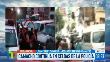 Abogado de Camacho aclara que orden de aprehensión no fue emitido en octubre