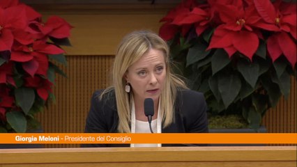 Riforme, Meloni "Bicamerale utile se non è uno strumento dilatorio"