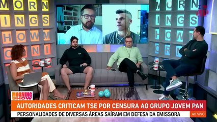 Monark, Felipeh, Figueiredo e Noblat analisam censura do TSE a Jovem Pan