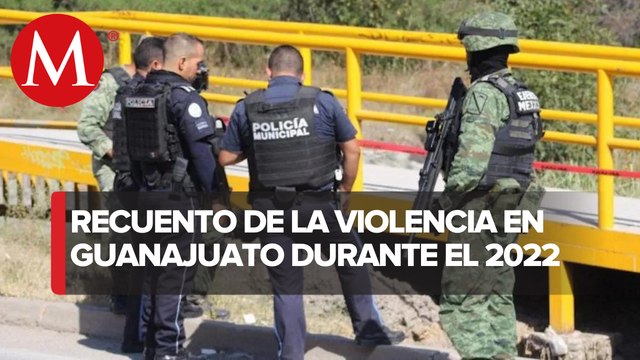 Guanajuato terminará el año con 48 policías asesinados, corte al 29 de diciembre