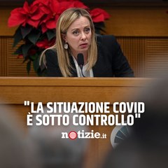 Meloni alla conferenza stampa di fine anno: "La situazione Covid è sotto controllo"