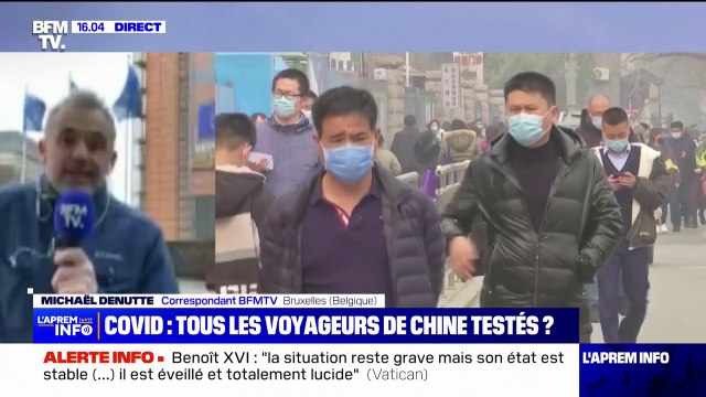 Restrictions sanitaires en provenance de Chine: les discussions sont en cours à la Commission européenne