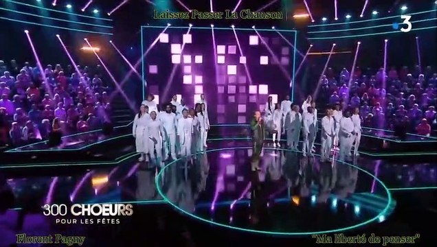 Florent Pagny reprend Ma liberté de penser avec un choeur gospel