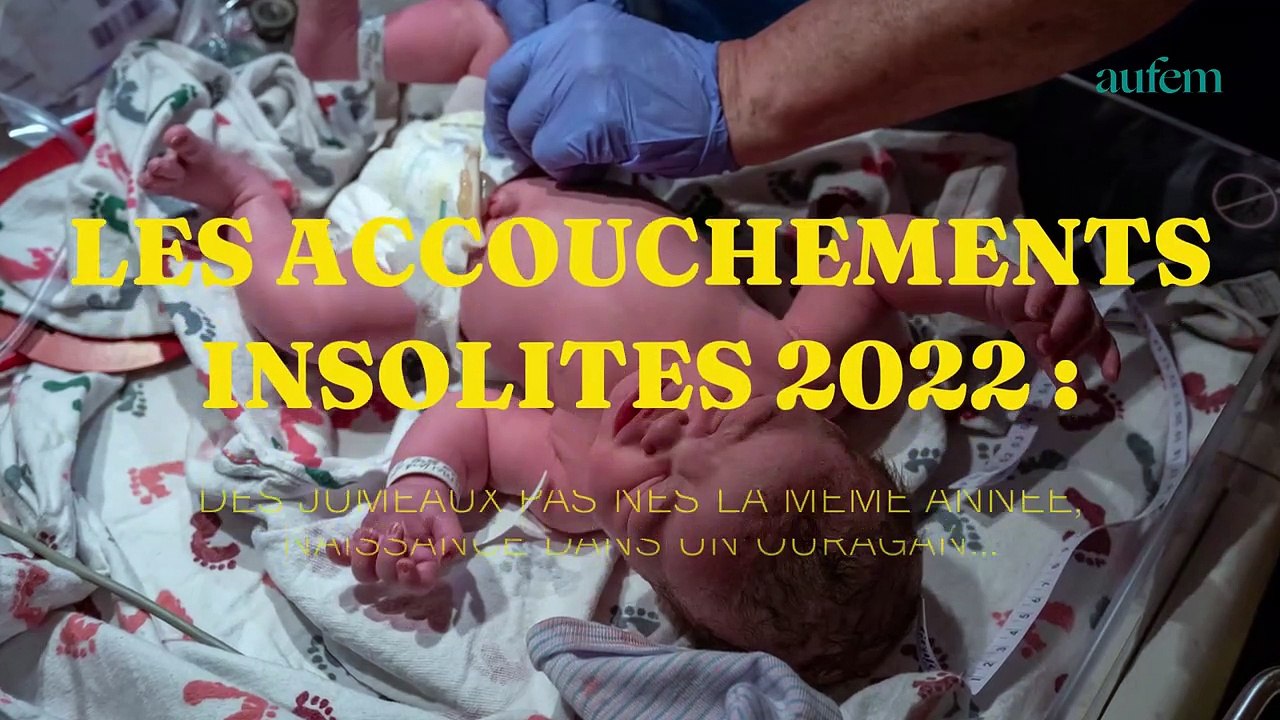 Des jumeaux pas nés la même année, naissance dans un ouragan... les accouchements insolites de 2022