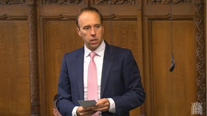 Matt Hancock is not looking for an agent