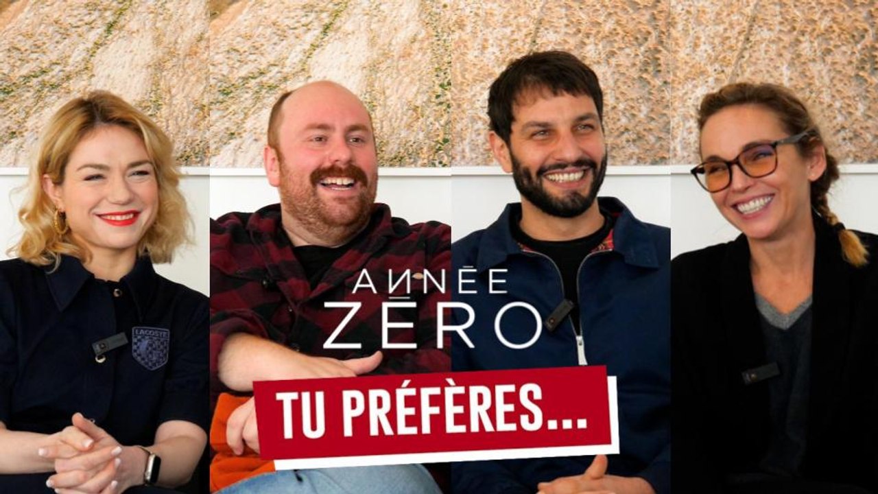 ANNÉE ZÉRO : Claire Keim, Marc Ruchmann, Emilie Dequenne et Marc Riso jouent à "Tu préfères..."
