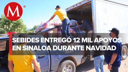 En Sinaloa, entregan 12 mil apoyos invernales por Navidad