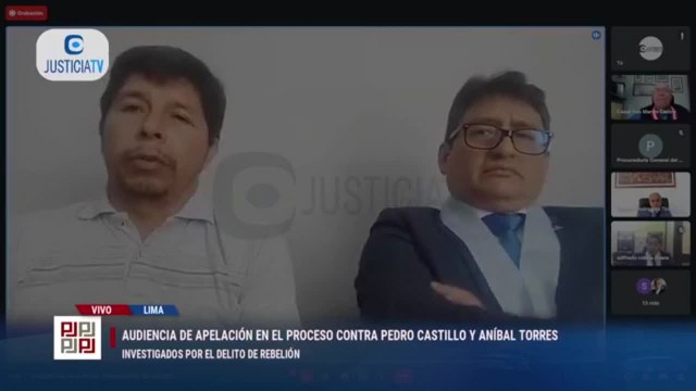 El expresidente peruano Pero Castillo niega haberse rebelado y pide su libertad