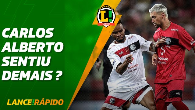 Lance! Rápido - Carlos Alberto está levando a sério demais ?