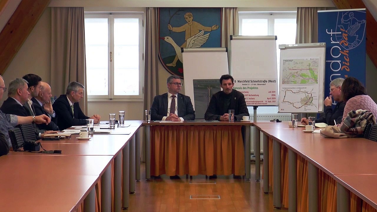 B8 - Alternativen Los - PK mit Landesrat Schleritzko,  Bürgermeister  René Lobner und Fachleuten