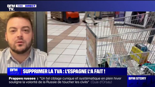 Pour Kévin Mauvieux, député RN, supprimer la TVA permettrait d' éviter que l'État s'engraisse sur le dos des Français