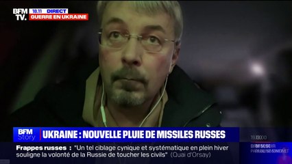 Oleksander Tkachenko, ministre de la Culture ukrainien, raconte sur BFMTV la vie sans électricité