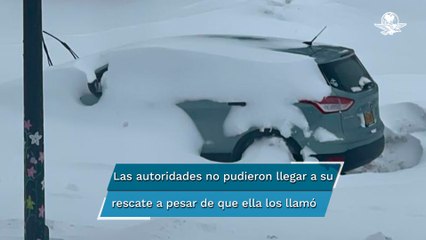 Joven muere al quedar atrapada en la nieve y manda un último video a su familia