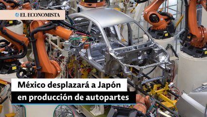 México desplazará a Japón en producción de autopartes: INA