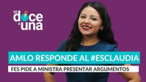 #EnVivo | #DeDoceAUna | AMLO responde al #EsClaudia | Sheinbaum: “No veo problema legal”