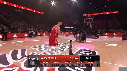 Nicolas Lang écrase Wembanyama et co. au concours à 3 points