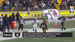 Derek Carr benched, Tua out with concussion, Derrick Henry doubtful _ The Insiders