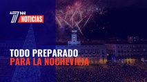 Todo preparado para la nochevieja