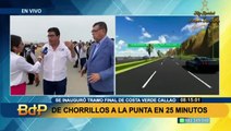 De Chorrillos a La Punta en 25 minutos: vehículos ya pueden circular en la Costa Verde Callao
