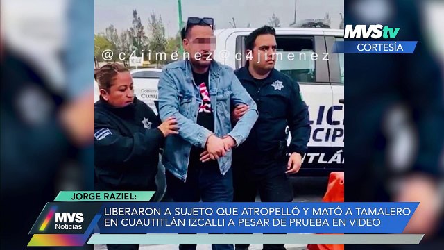 LIBERARON A SUJETO QUE ATROPELLÓ Y MATÓ A VENDEDOR DE TAMALES EN CUAUTITLÁN IZCALLI A PESAR DE PRUEBA EN VIDEO -MVS Noticias 29 dic 2022