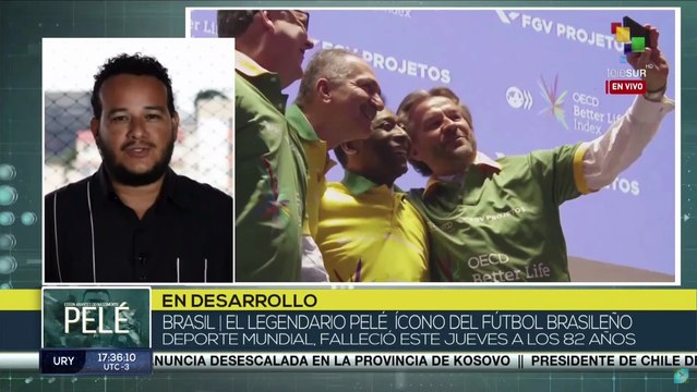 Actos fúnebres de Pelé se realizarán en la ciudad de Santos en el litoral del estado de Sao Paulo