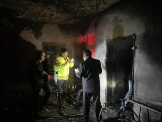 Adıyaman'da bir evde çıkan yangın söndürüldü