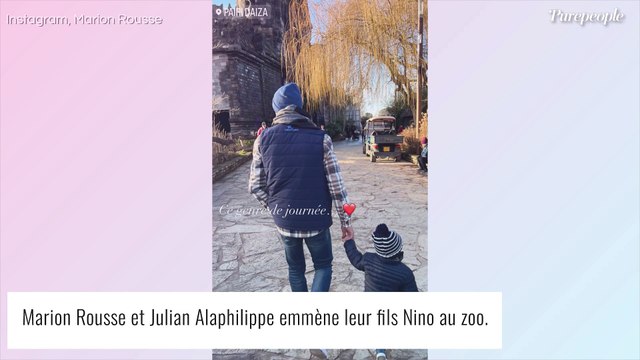 Marion Rousse et Julian Alaphilippe, parents heureux avec l'adorable Nino pour une journée au zoo