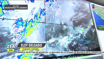 Centro de Monitoreo de PC de la Sedena monitorea las temperaturas en el país