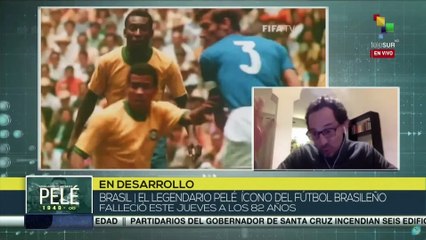 Periodista Federico Ruiz rescata los valores humanos de Pelé