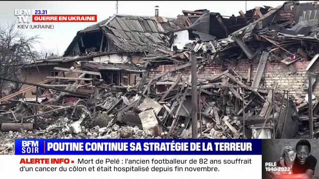 Tirs russes en Ukraine: Vladimir Poutine continue sa stratégie de la terreur, des millions d'habitants privés d'électricité