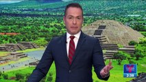 Turistas visitan las pirámides de Teotihuacán para recibir al 2023