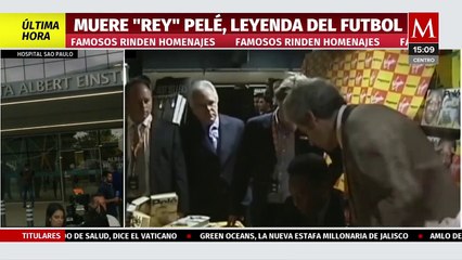 "Que descanse en paz Pelé, el gran futbolista": AMLO tras muerte 'O’Rei'