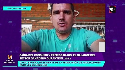 Caída del consumo y precios bajos- el balance del sector ganadero durante el 2022