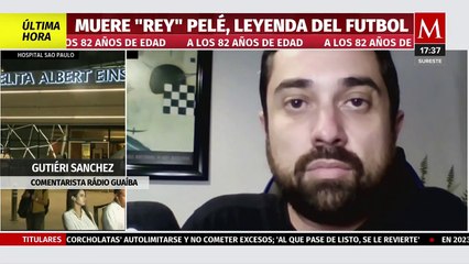 El próximo lunes 2 de enero será velado Pelé en el estadio del Santos de Brasil