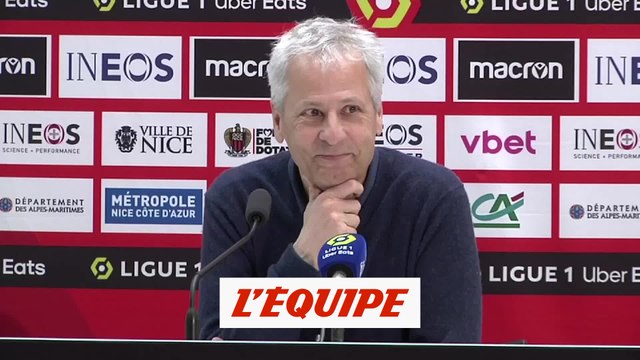 Favre après le match nul concédé à Lens : « Devant, il y a du boulot » - Foot - L1 - Nice
