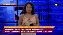 Consumo problemático en misiones se registraron 12 mil atenciones durante el 2022.