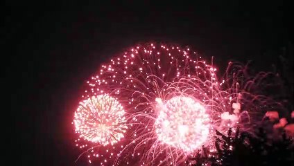 fuegos artificiales, misiles, multicolor