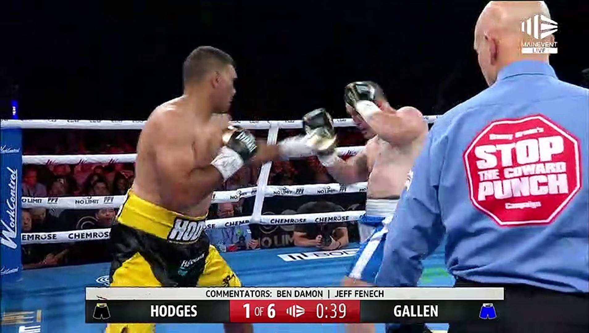 Live stream gallen discount fight