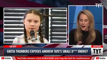The Greatest Own In Internet History Greta Thunberg DUNKS on Andrew Tate