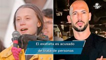 Detienen a Andrew Tate, el hombre criticado por Greta Thunberg